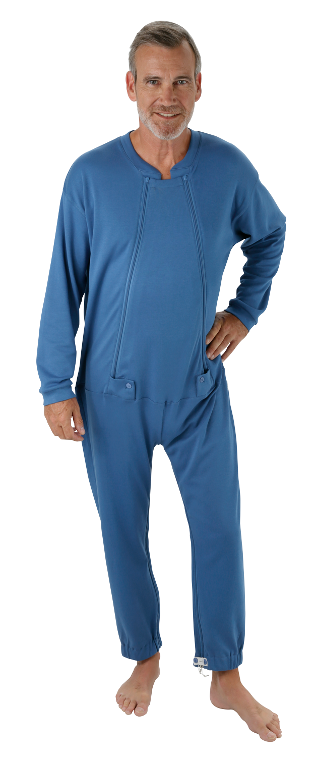CareFunction Pflegeoverall mit Front- und Beinreißverschluss suprima 4686