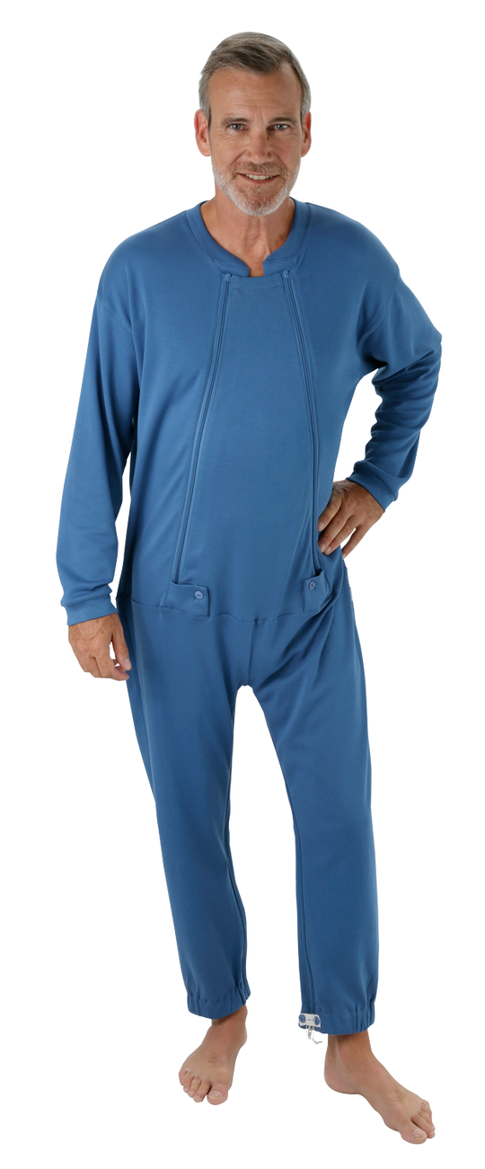 CareFunction Pflegeoverall mit Front- und Beinreißverschluss suprima 4686