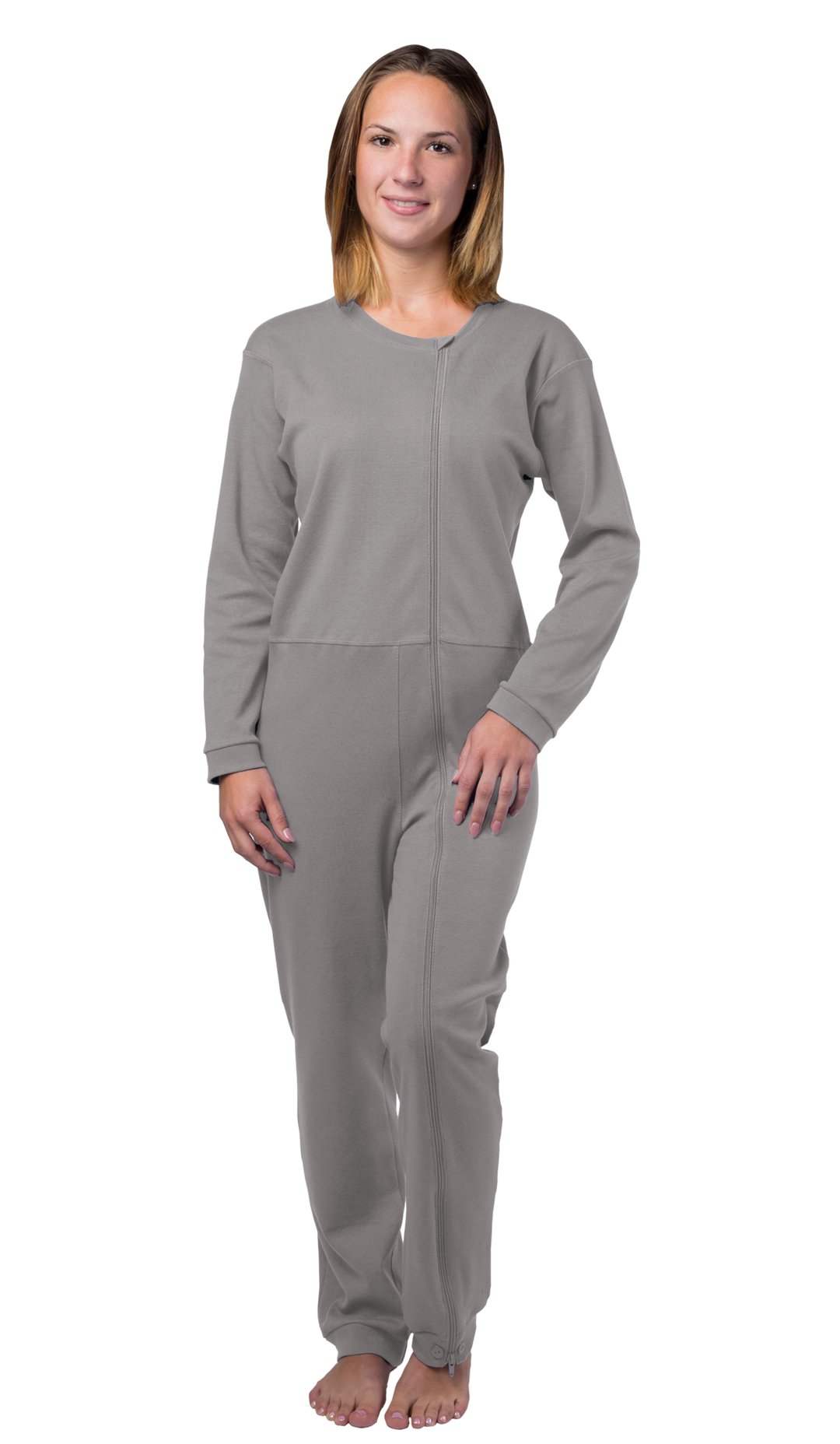 CareFunction Pflegeoverall lang mit Frontreißverschluss suprima 4705