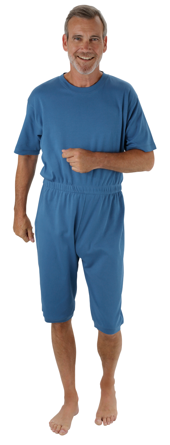 CareBasic Pflegeoverall kurz mit Rückenreißverschluss suprima 4710
