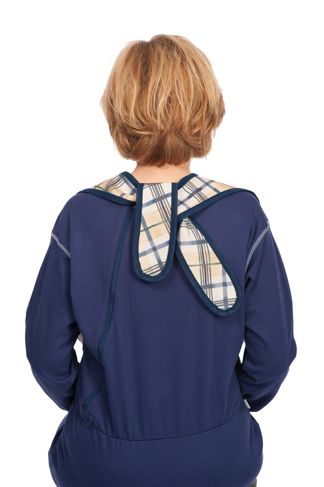 Ess-Schürze Polyester mit Schlaufen-/Schlitzverschluss suprima 5581