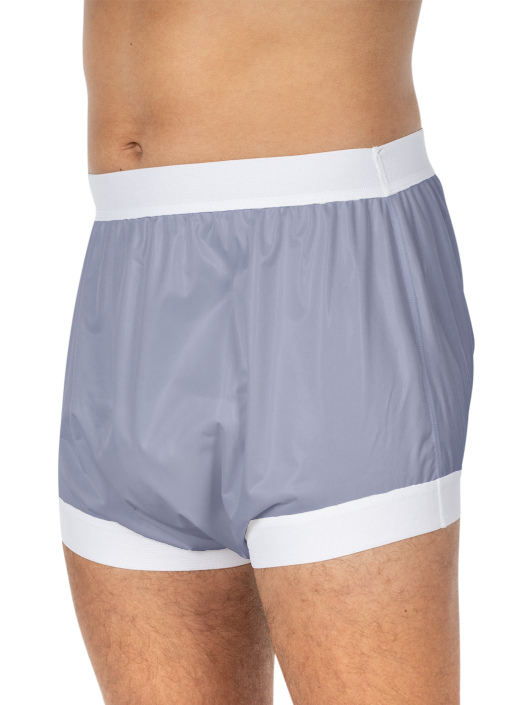 PU Inkontinenz-Slip 1217 | PU-Slip Schlupfform, breiter Schritt, unisex - weiß, Gr. 34-60