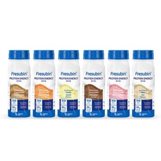 Fresubin Protein Energy Drink Mischkarton mit verschiedenen Geschmacksrichtungen