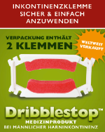 Inkontinenzklemme Dribblestop von SIMANKO für mehr Sicherheit und Komfort