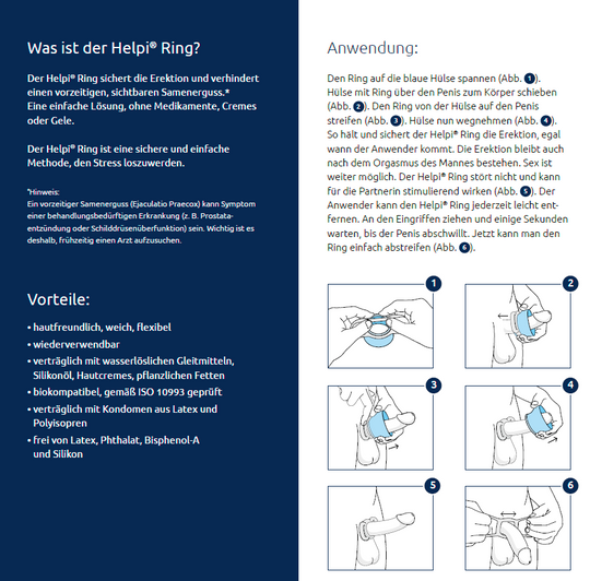 Anleitung zur Verwendung des Helpi® Rings