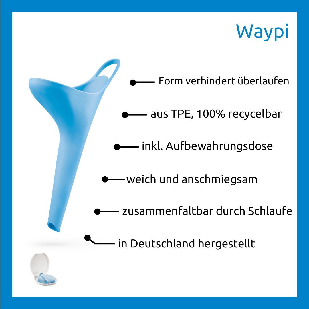 Waypi® Urintrichter für Männer