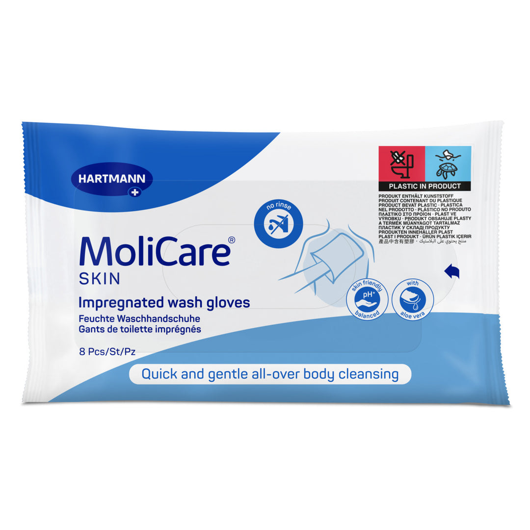 MoliCare® Skin Feuchte Waschhandschuhe kaufen – SIMANKO
