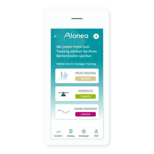 Alonea PelvicTool Home &amp; Sport – Beckenbodentrainer mit App und Biofeedback
