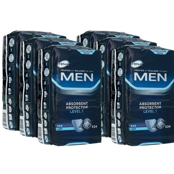 TENA Men Level 1 Einlagen mit leichter Saugkraft für Männer