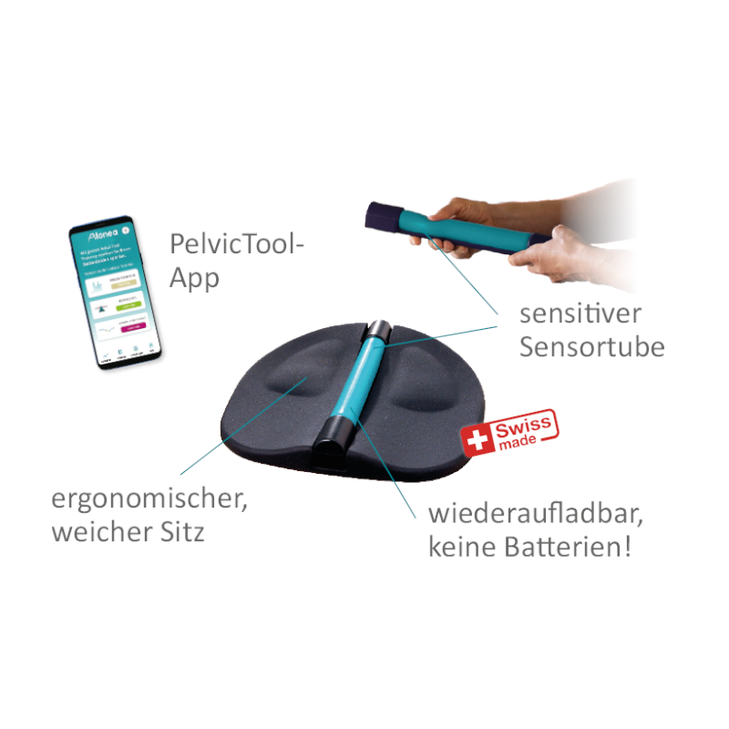 Alonea PelvicTool Home &amp; Sport – Beckenbodentrainer mit App und Biofeedback