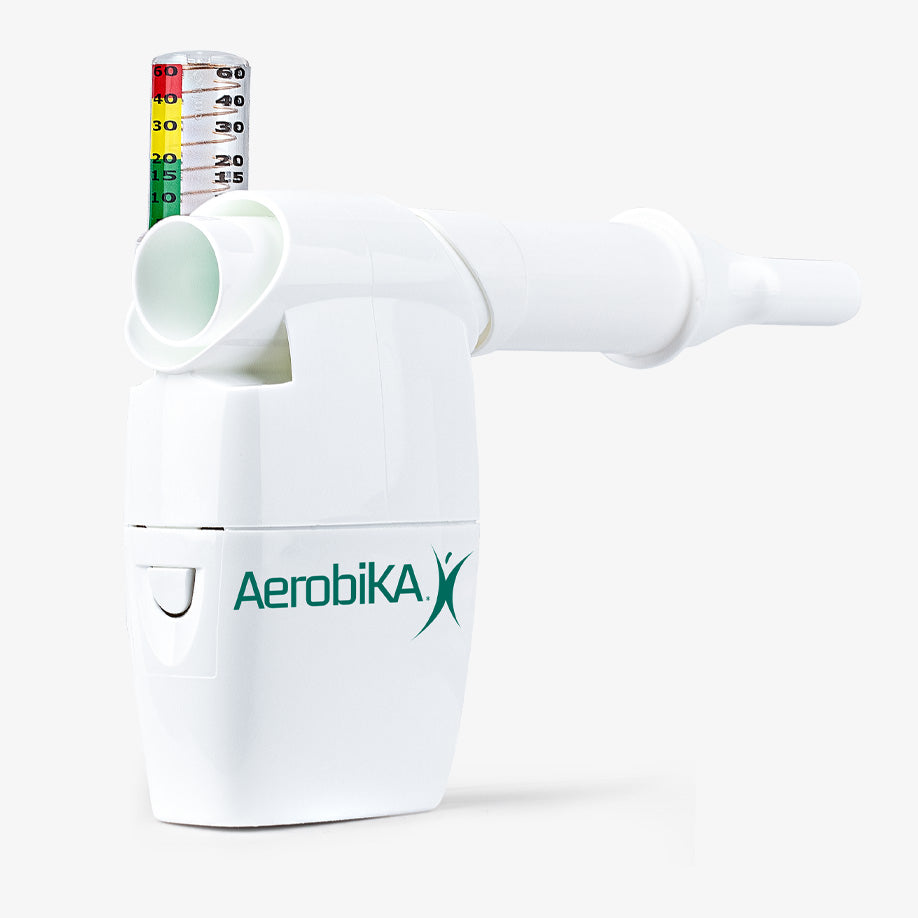 Aerobika ®– OPEP Atemtherapiesystem zur Schleimlösung mit Manometer