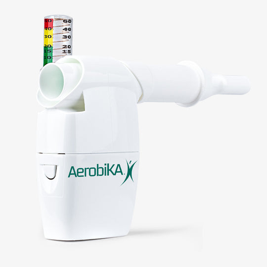 Aerobika ®– OPEP Atemtherapiesystem zur Schleimlösung mit Manometer