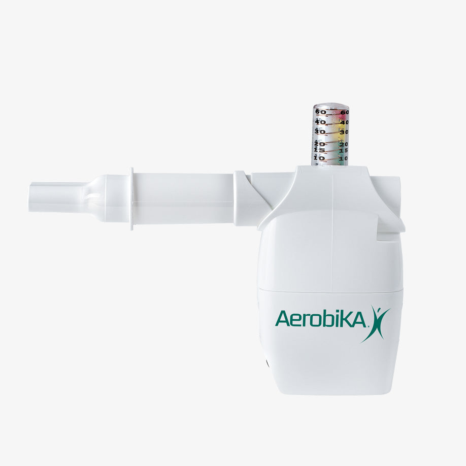 Aerobika ®– OPEP Atemtherapiesystem zur Schleimlösung mit Manometer