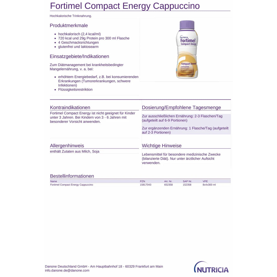 Fortimel Compact Energy 32x300ml