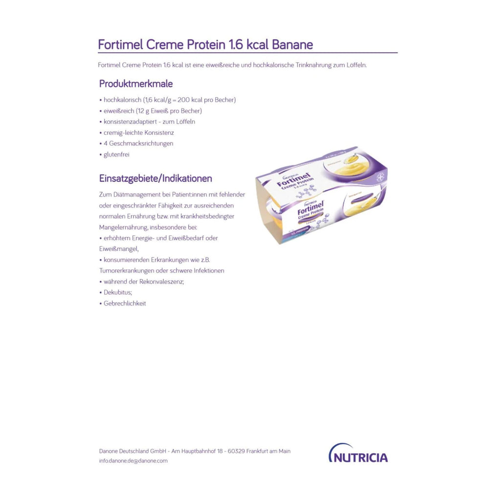 Fortimel Creme Protein 1.6 kcal 32x125g