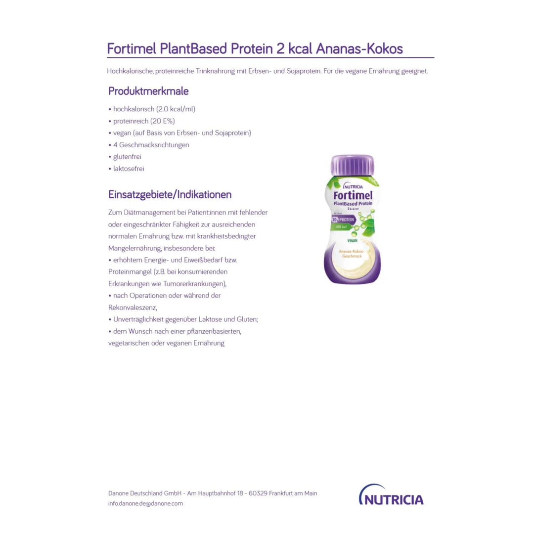 Fortimel PlantBased Protein 2 kcal 32x200ml