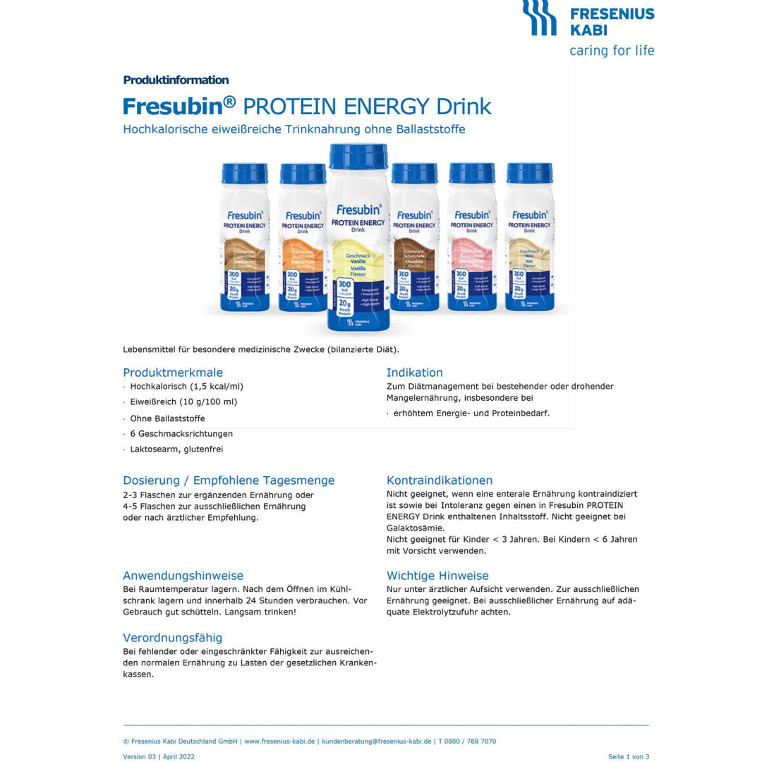Fresubin Protein Energy Drink 24x200ml