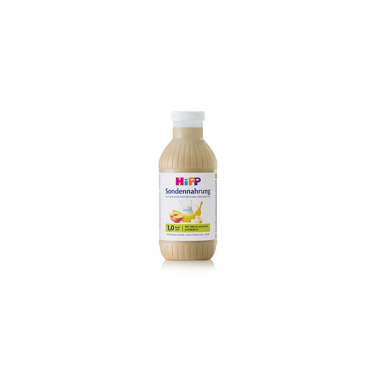 HiPP Sondennahrung Milch-Banane-Pfirsich 1,0 kcal/ml 12x500ml