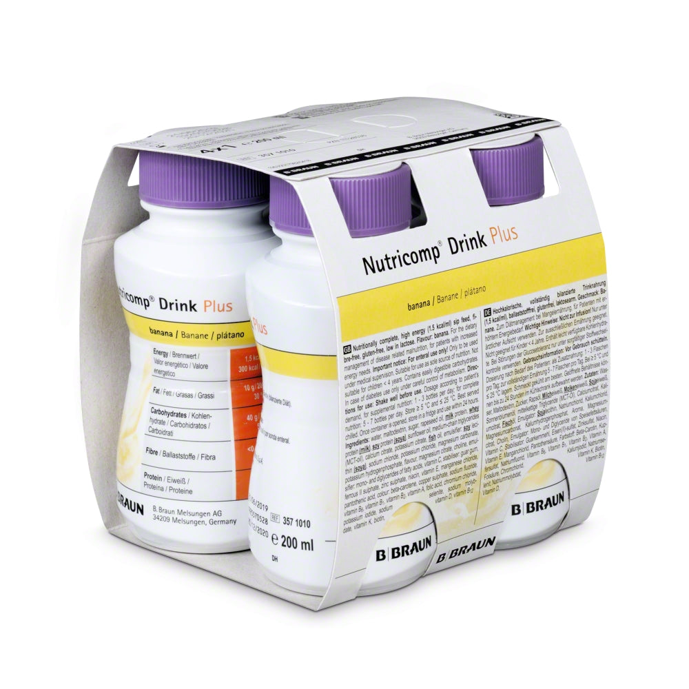 Nutricomp Drink Plus 24x200ml - Mischkarton