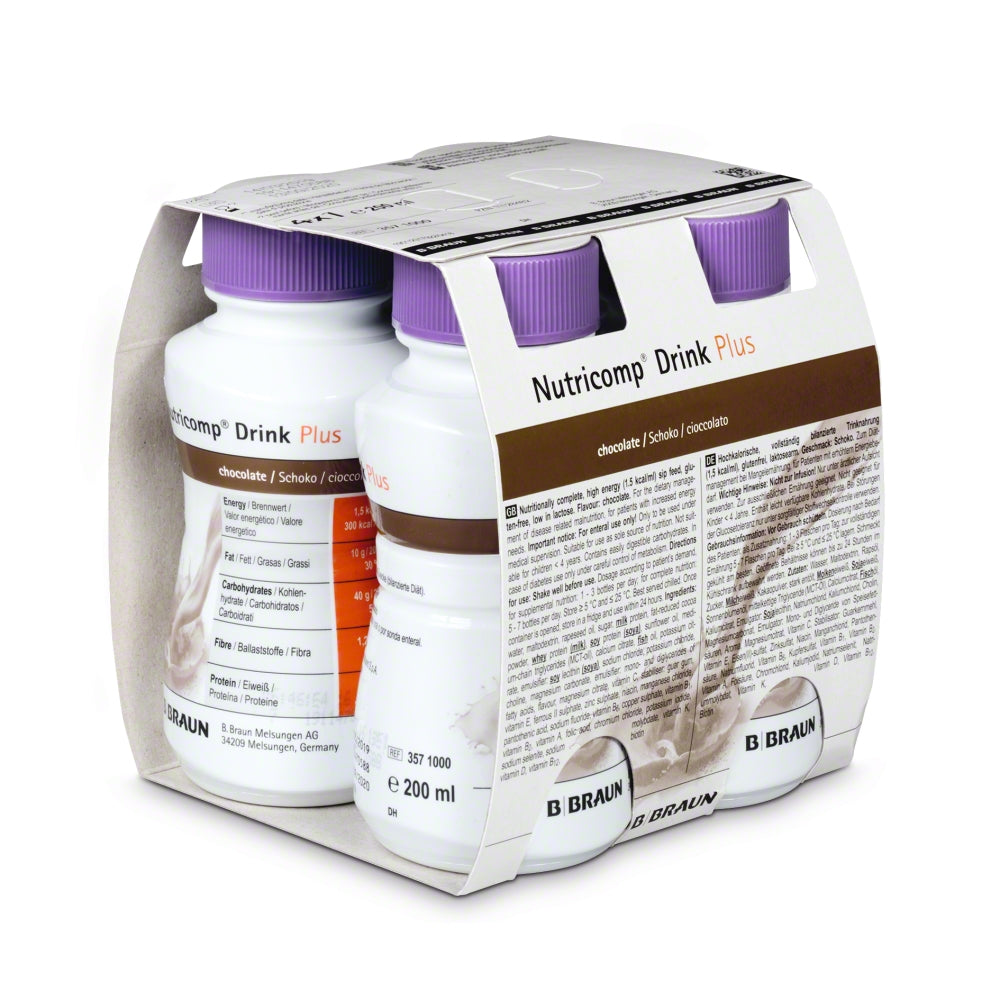 Nutricomp Drink Plus 24x200ml - Mischkarton