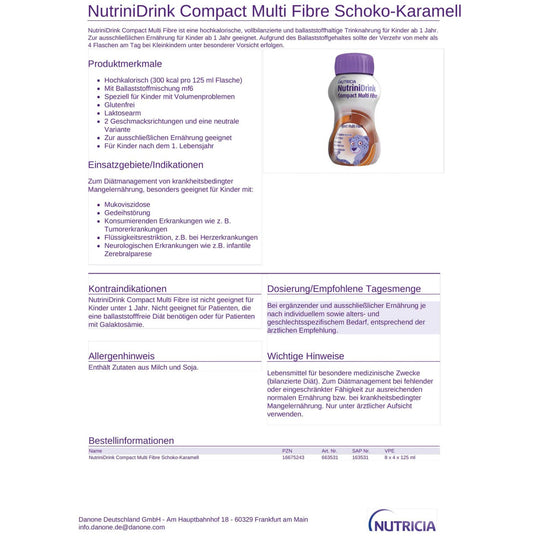 NutriniDrink Compact Multi Fibre 32x125ml