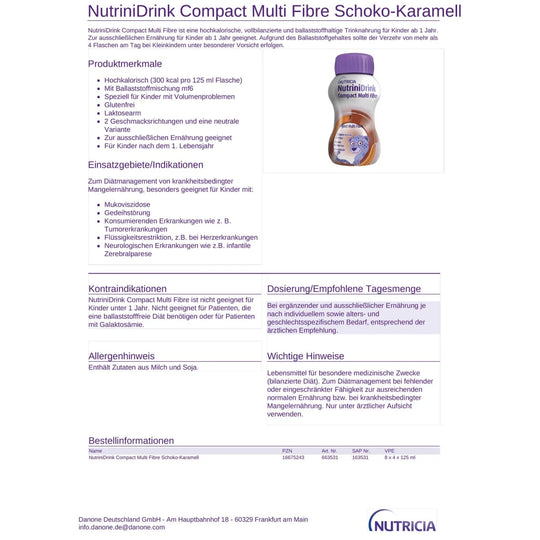 NutriniDrink Compact Multi Fibre 32x125ml