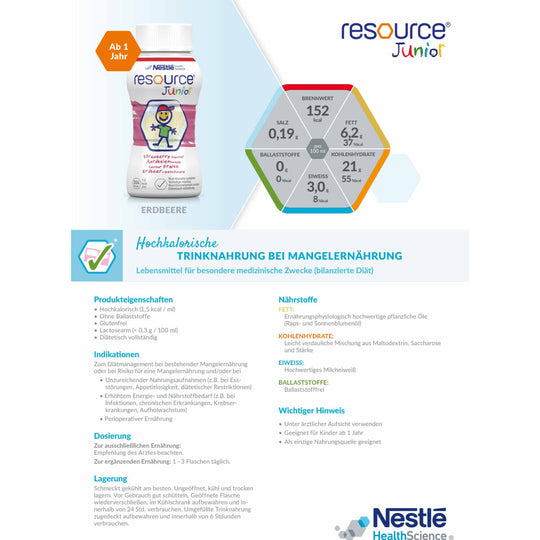 Resource Junior Drink 24x200ml