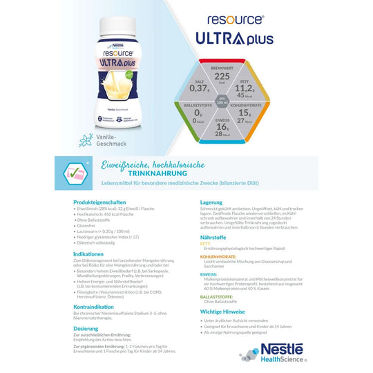 Resource Ultra plus Mischkarton 24x200ml