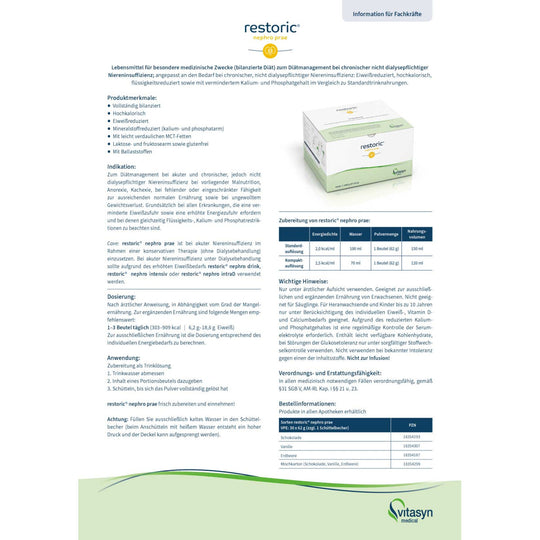 restoric nephro prae Mischkarton 30x62g