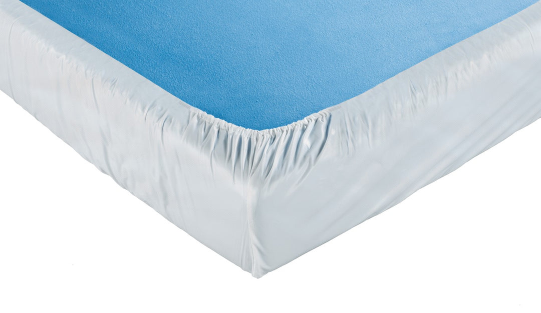 PVC-Spannbetttuch suprima 3066, 100x200x20 cm, weiß