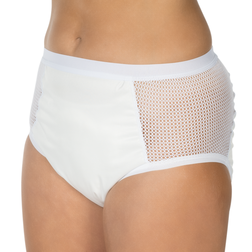 PU-Slip mit Netzeinsatz, Schlupfform suprima 1215
