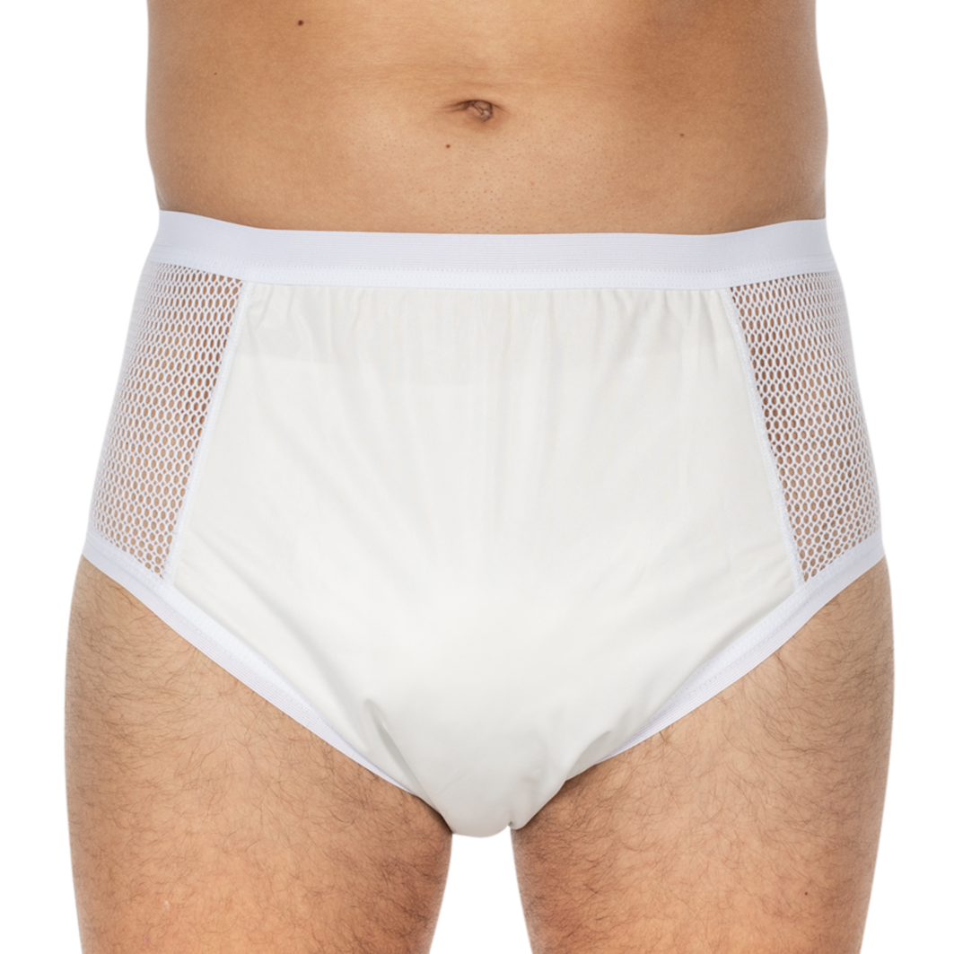 PU-Slip mit Netzeinsatz, Schlupfform suprima 1215