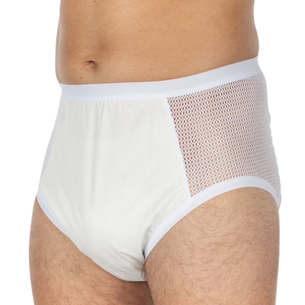PU-Slip mit Netzeinsatz, Schlupfform suprima 1215