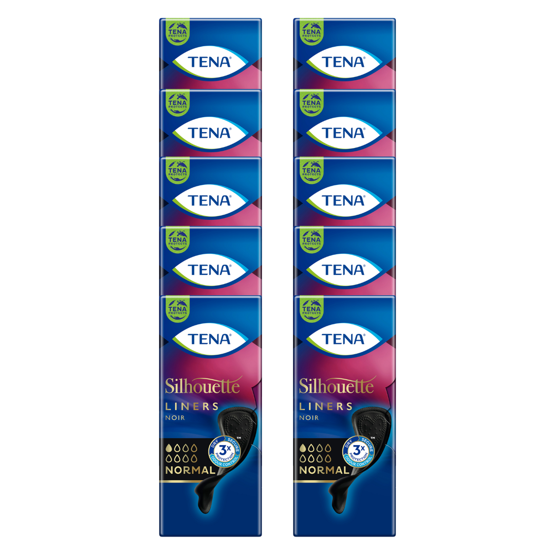 TENA Silhouette Normal Noir Slipeinlagen